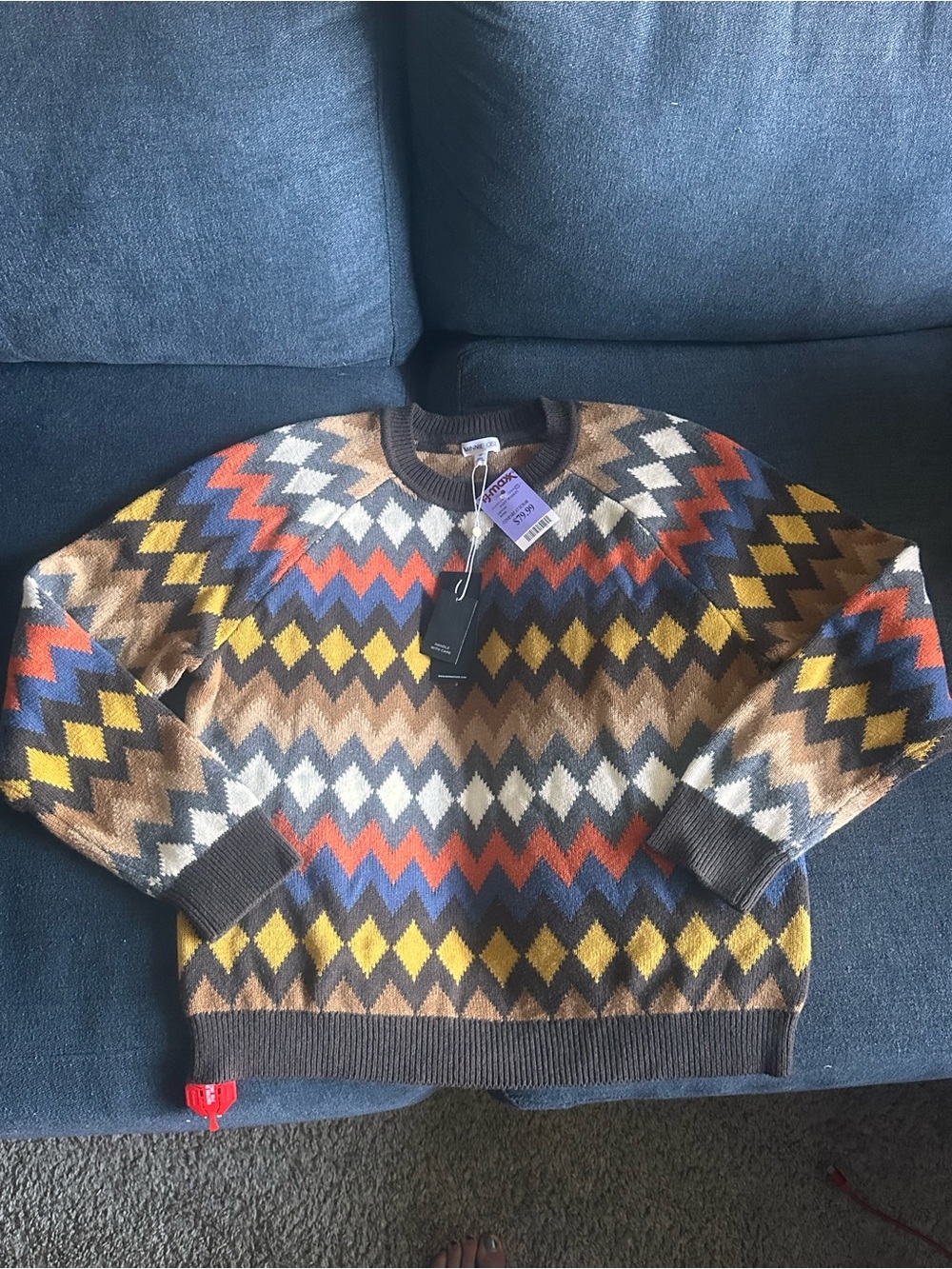 Cotton cashmere sweater
